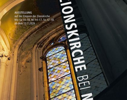 Ausstellung: Fotografien „Die Zionskirche bei Nacht“ ab 12.7.2026